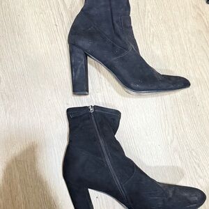 Steve Maddened Black Women's Ankle Boots